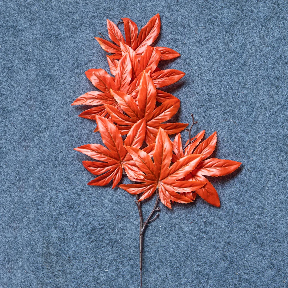 Artificial maple branch for autumn decoration and halloween - view 5