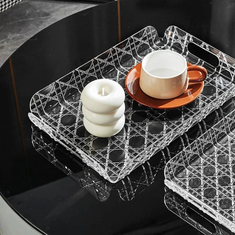 High-end acrylic shelf for storage and decoration