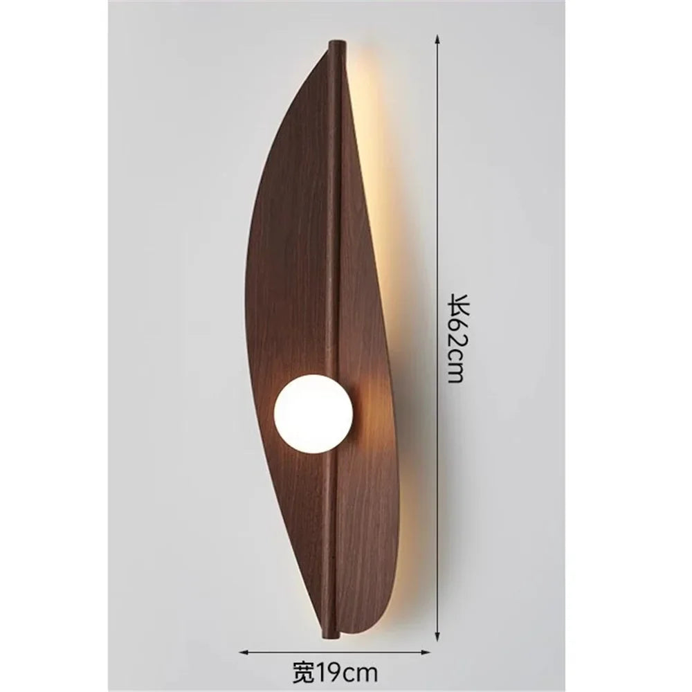 LED wall sconce design sheet in modern acrylic interior decoration - BL