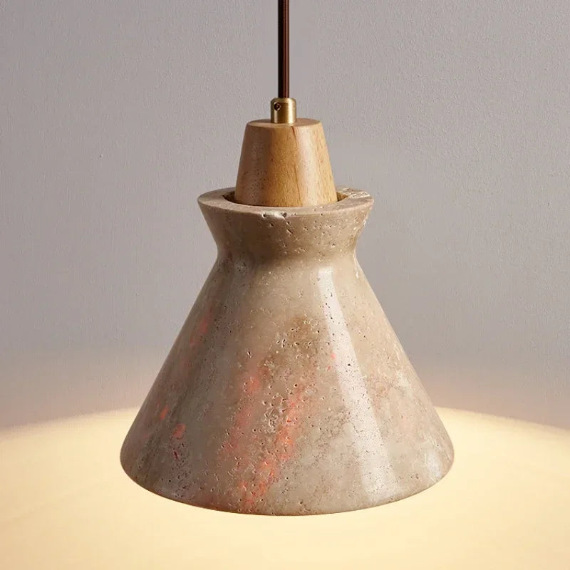 Vintage chandelier in led marble for elegant interior decoration - view 4