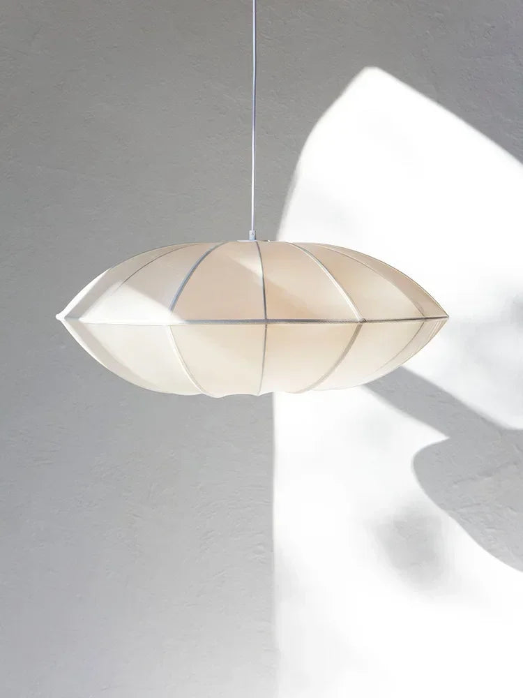 Nordic fabric laten silk Zen during light, living room interior decoration, Japanese beige lantern during light - view 4