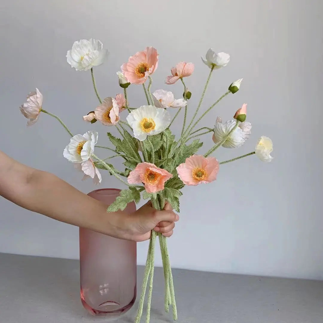 Artificial silk flowers for wedding and party decoration