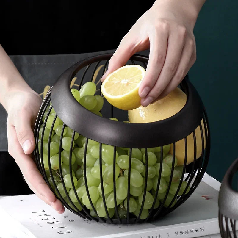 Iron storage plate for fruit and snacks - view 4