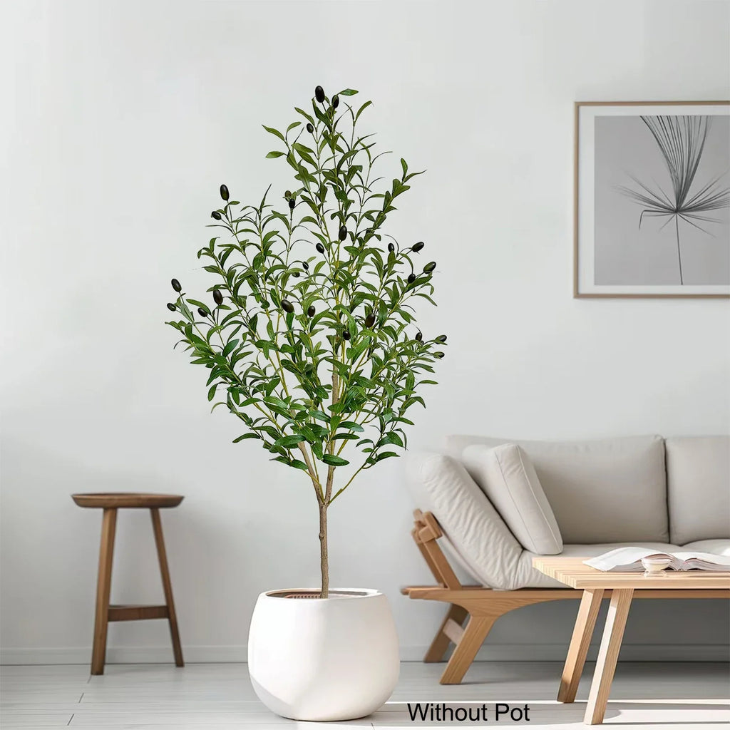 Artificial olive branch for interior decoration and wedding