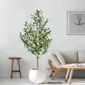 Artificial olive branch for interior decoration and wedding