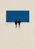 Abstract Retro Movie Poster Canvas Mural - 30X45cm Unframed / 3