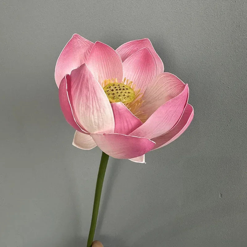 Decorative flowers in pu for wedding and hotel - Large Pink