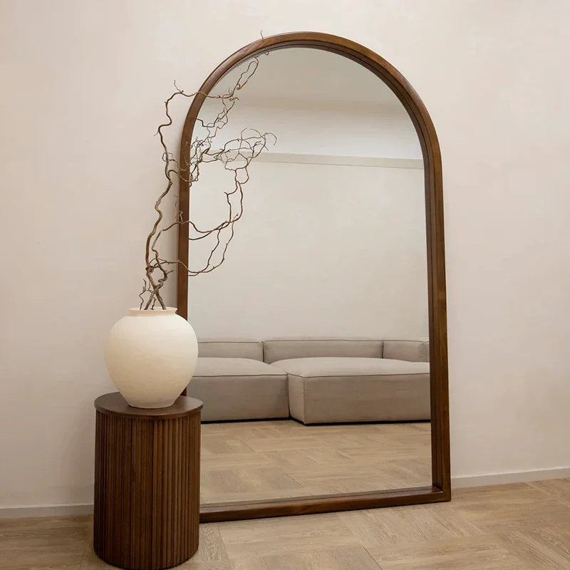 Circular decorative mirror for an elegant bohemian atmosphere - view 3