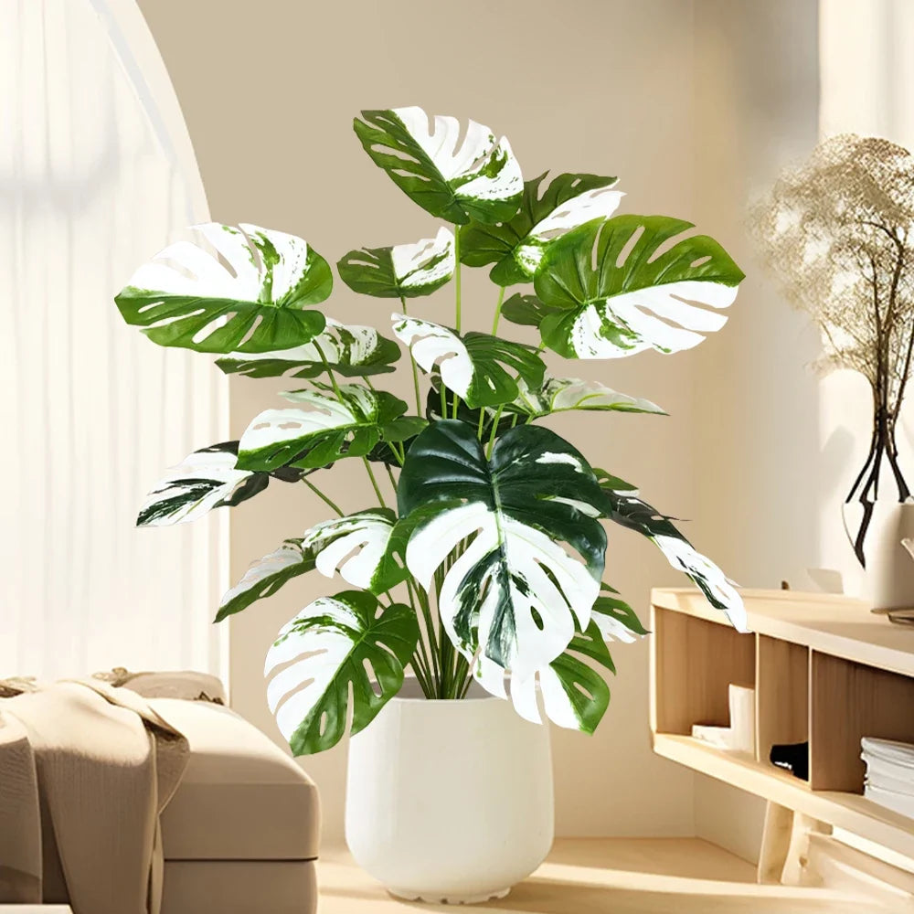 Large Artificial Monstera Tree Indoor Outdoor Decor