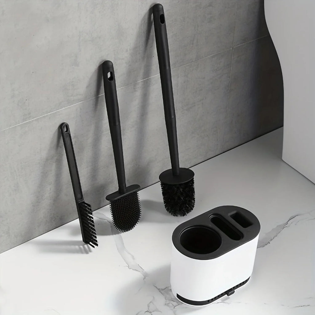 Silicone brush set for quick and easy cleaning - view 4