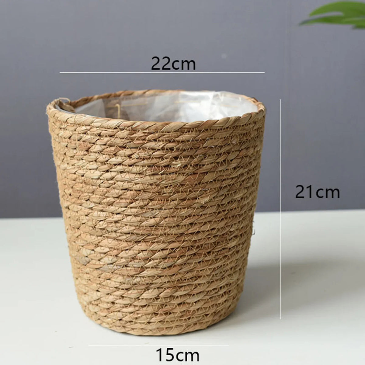 Rattan liners for plant baskets and garden decoration - Style1 L