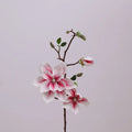 Artificial magnolia branches for interior decoration - Heart pink white