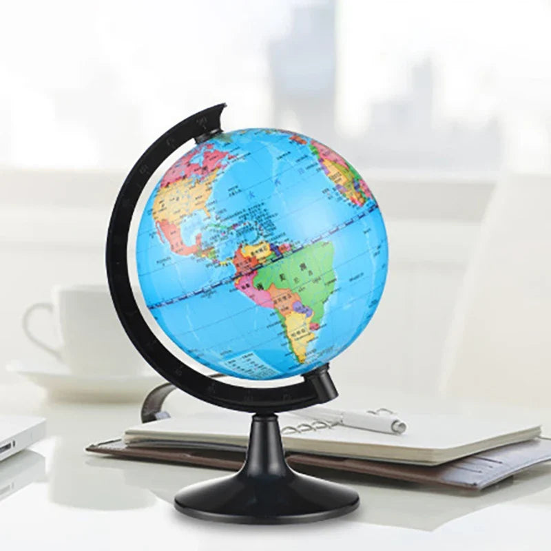 Small World Globe Portable Rotating Globe Suitable for Learning Geography and Decoration of Children's Rooms,10.6CM - view 4