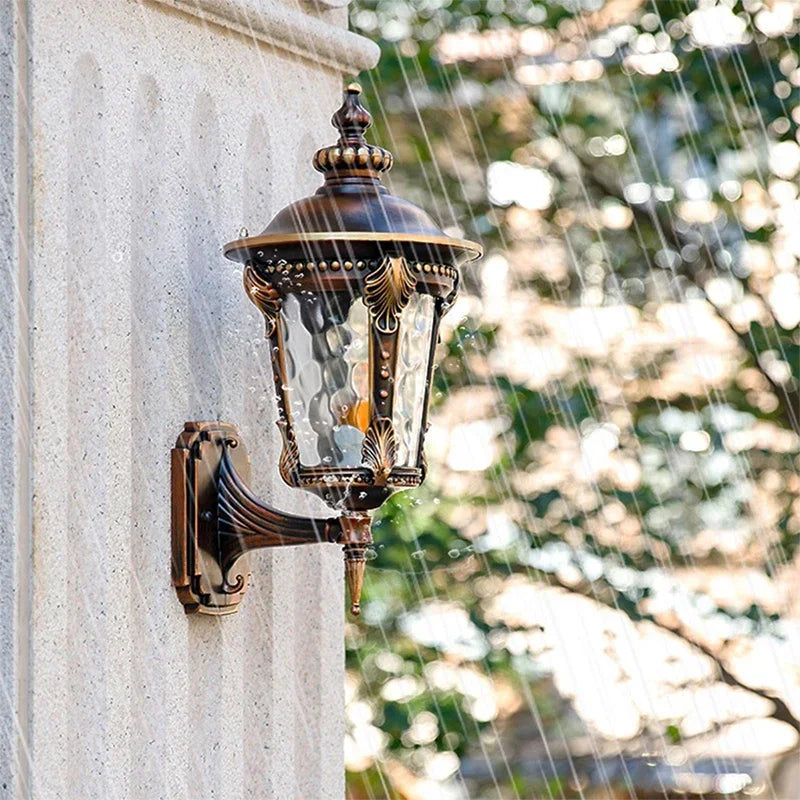 LED wall sconce waterproof for outdoor spaces - view 4