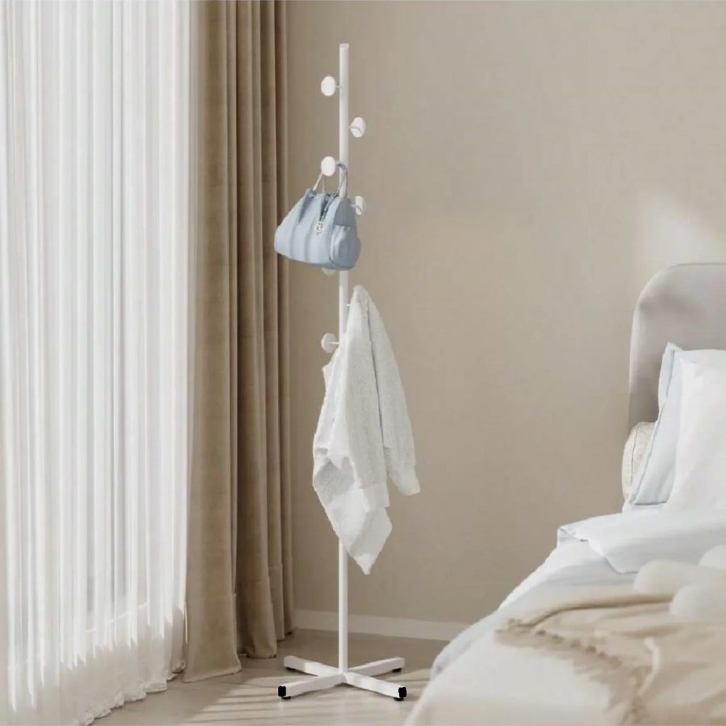 Modern hanger on foot design for stylish interior clothing - view 4