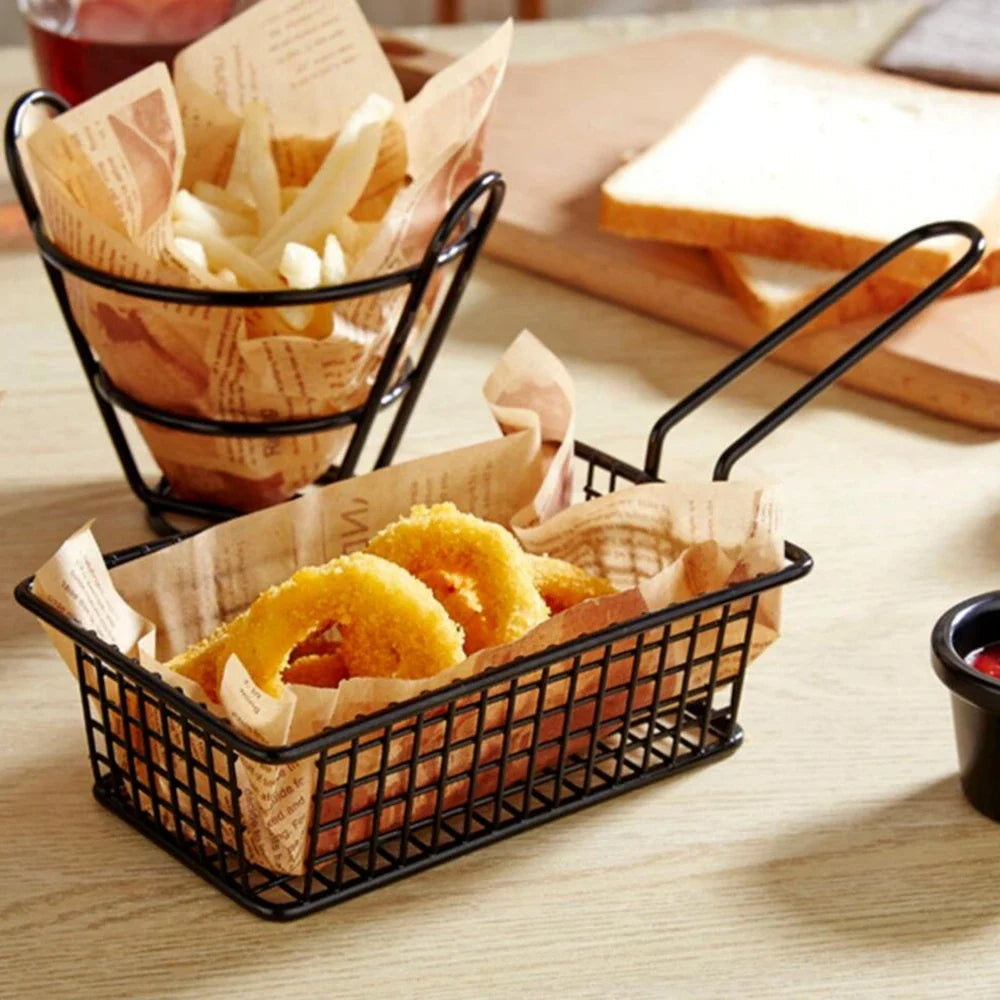 Stainless steel fried basket for fried food - view 3