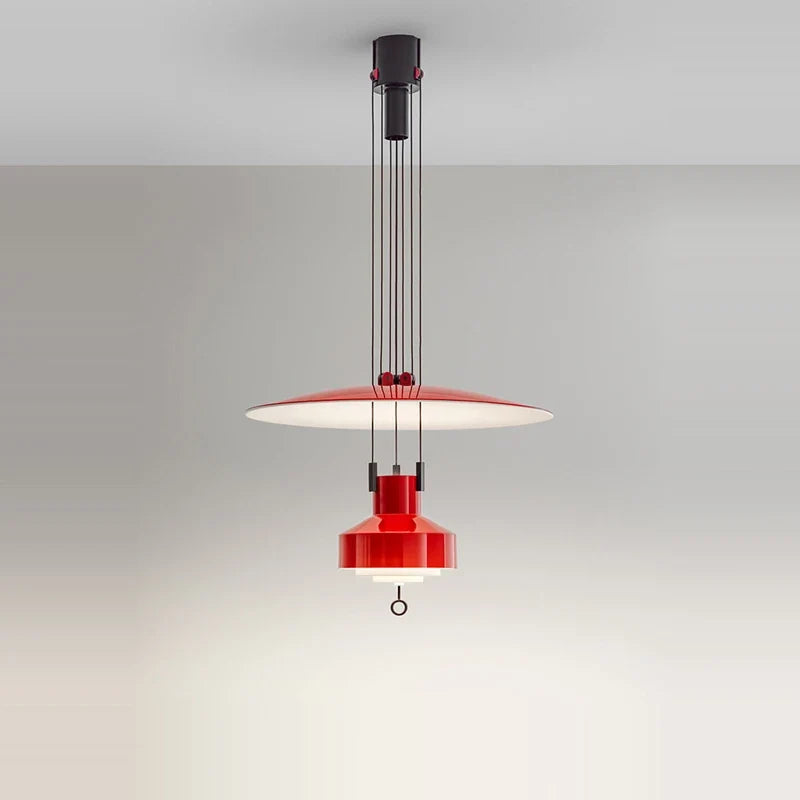 Minimalist Flexible LED Aluminum Chandelier, Advanced-Tech Design - view 2