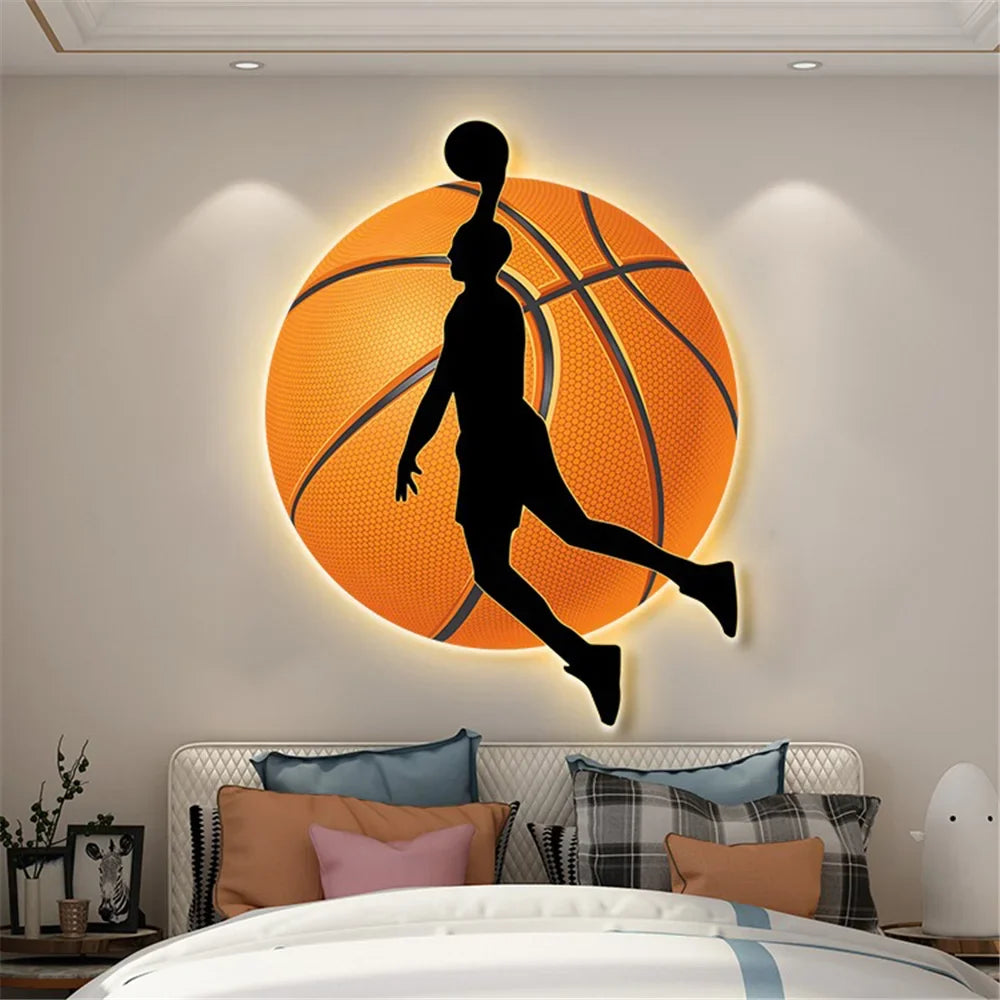 Led wall sconce without border for interior decoration - view 2