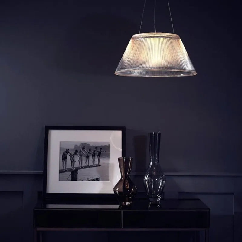 Modern glass design chandelier for cafe hotels and shops - view 3