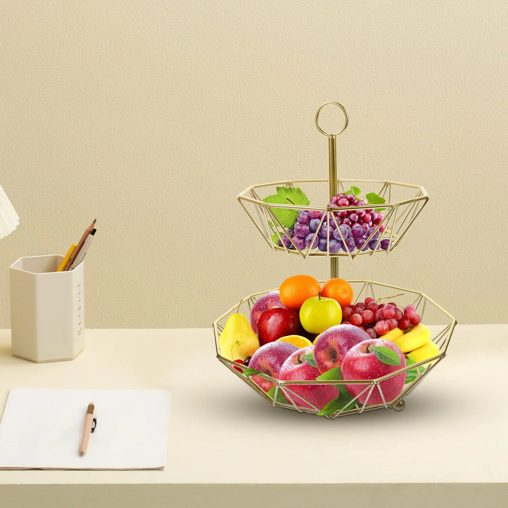 Fruit tray and three-level snacks for kitchen - view 3