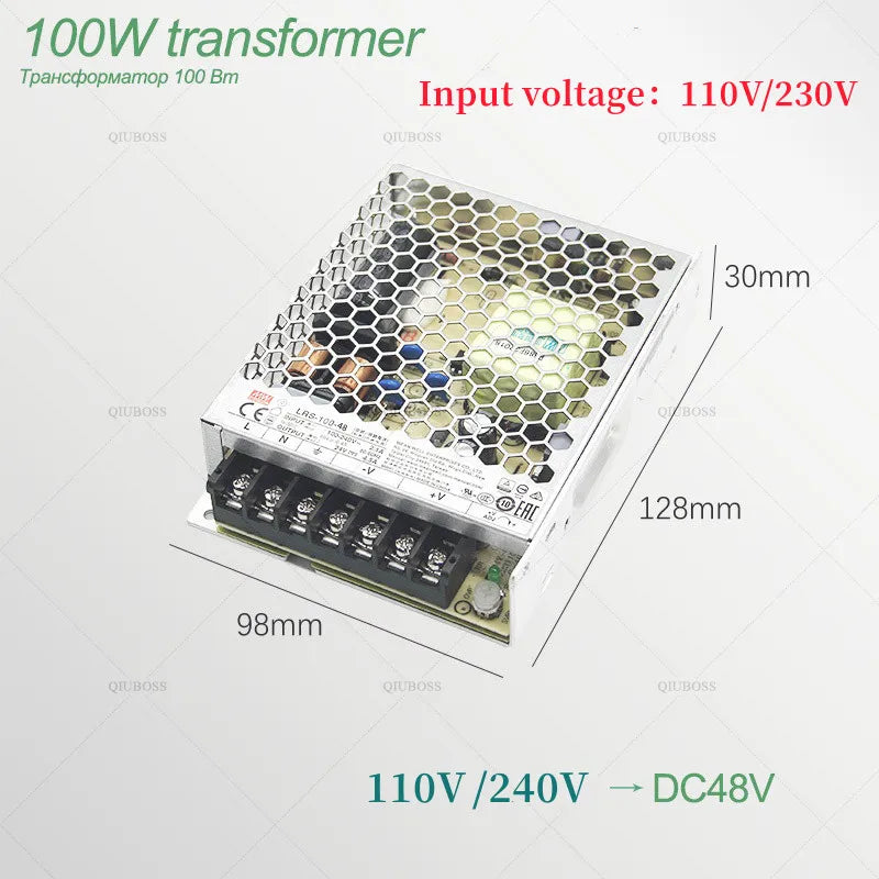 LED magnetic spot for modern interior lighting - White Light 4000K / 1 bloc d'alimentation 200 W