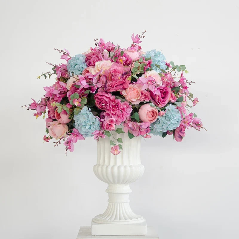 Artificial silk flower balls for wedding decoration and photo - 11 / 60 CM