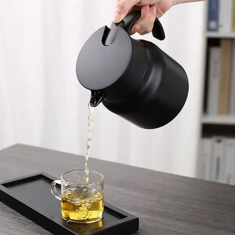 Teapot stainless steel quick infusion large isolated capacity - view 4