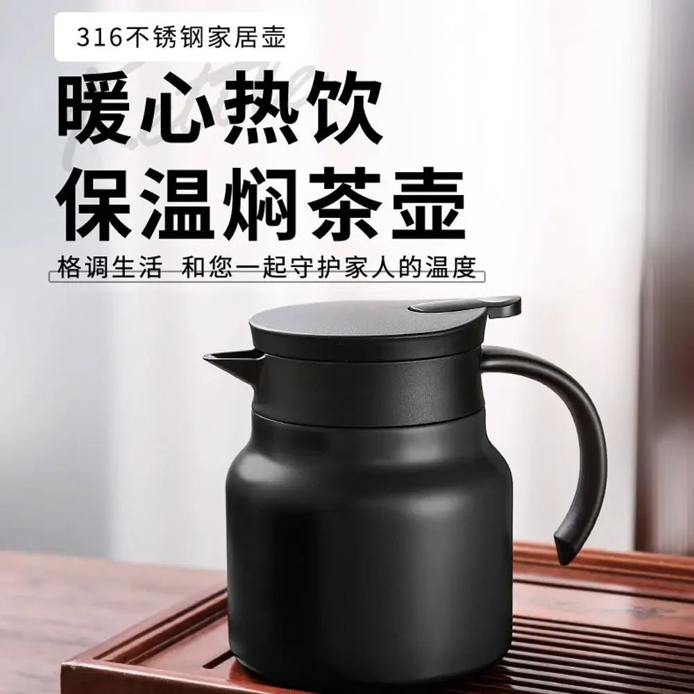 Teapot stainless steel quick infusion large isolated capacity - view 5