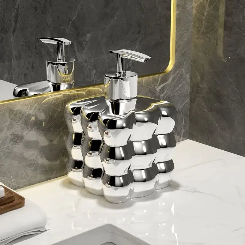Modern emulsion bottle for decorative soap dispenser - view 3