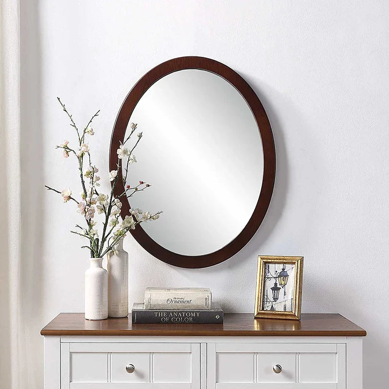 Round decorative mirrors for make-up and wall decoration - view 4