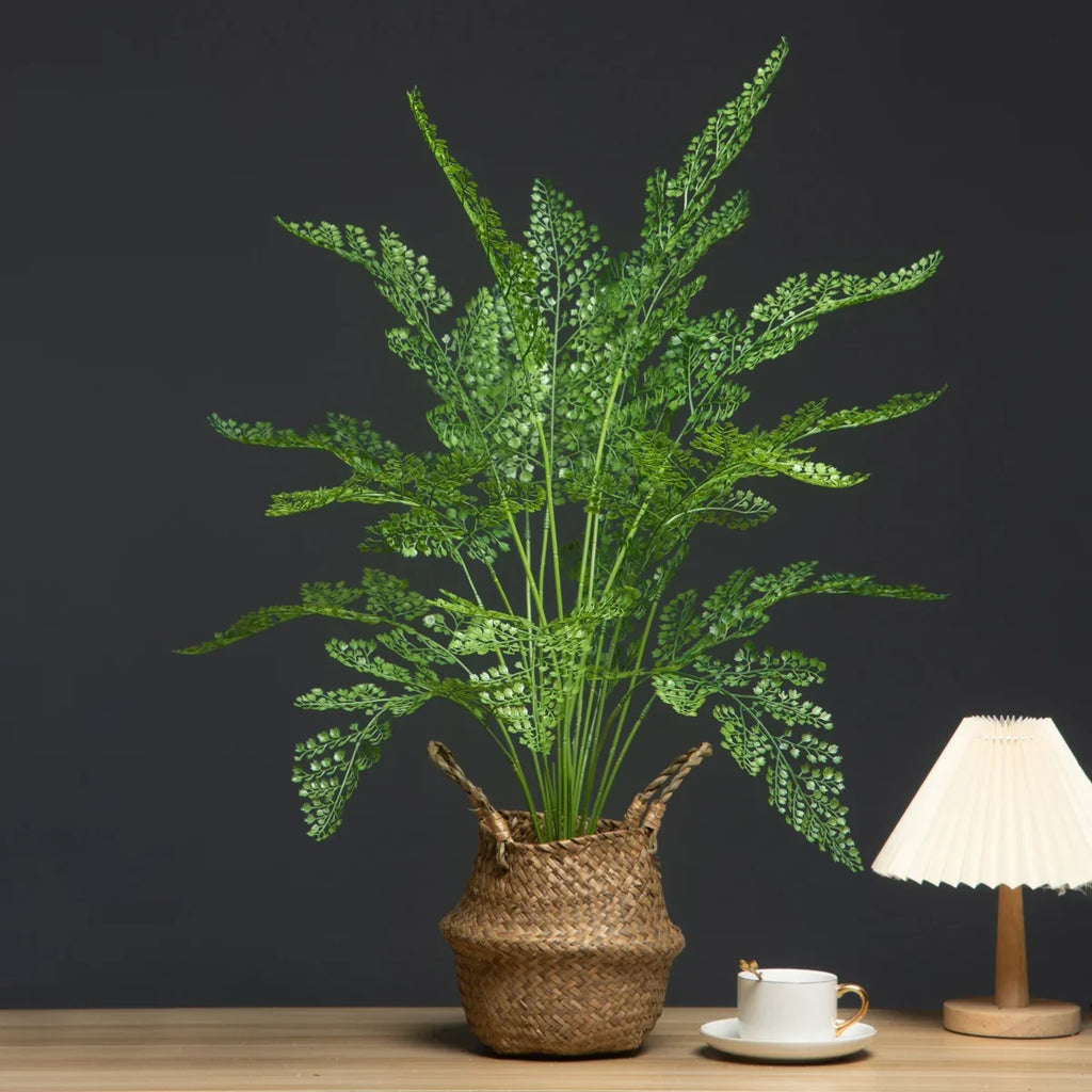 Large artificial palm with monstera leaves for outdoor decoration - view 4