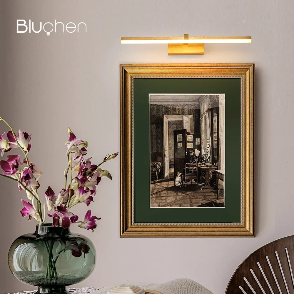 Modern LED Wall Sconce with Decorative Mirror - view 3