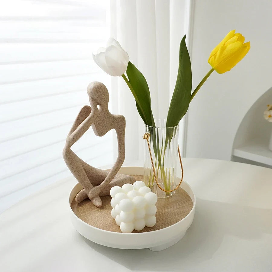 Wooden storage tray for lashes jewelry and cosmetics - view 2