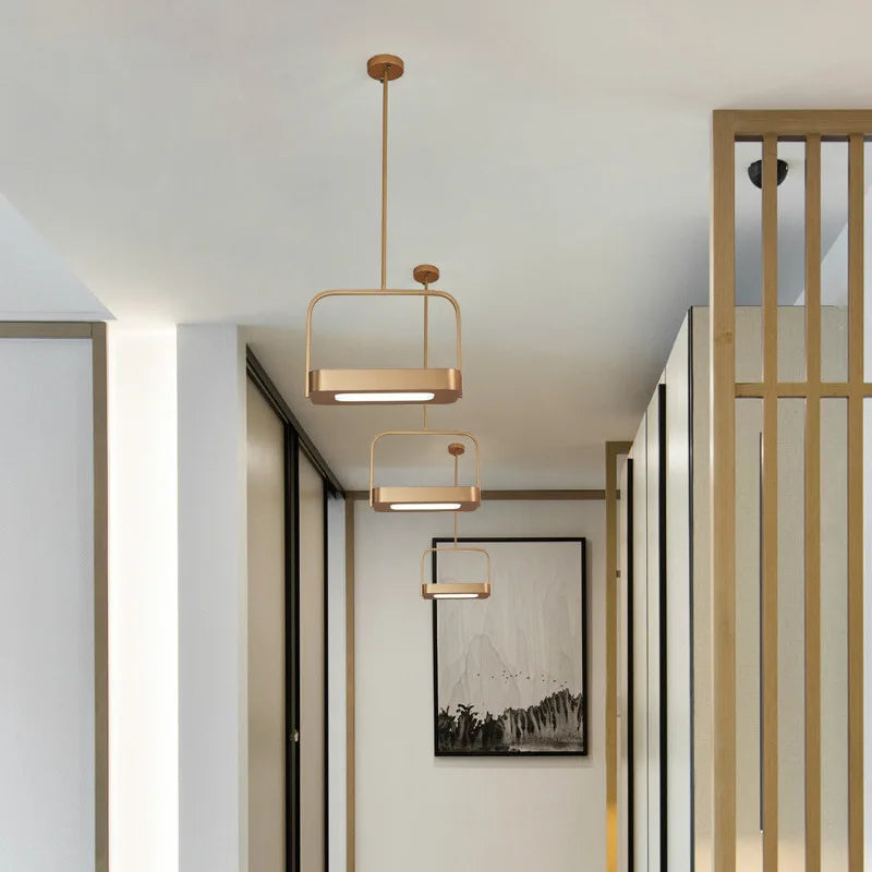 Modern metal pendant light for creative interior decoration - view 4