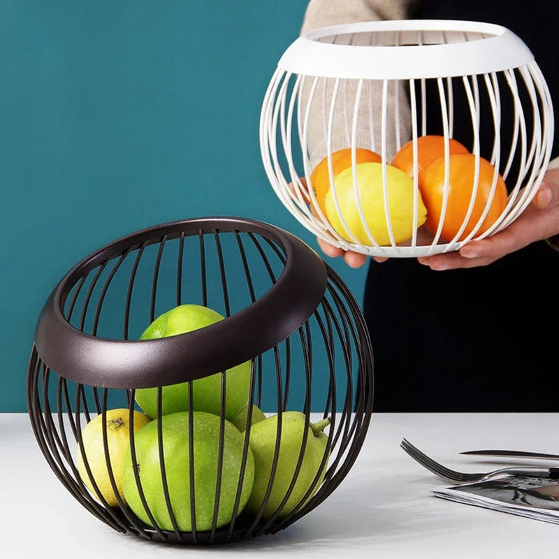 Iron storage plate for fruit and snacks