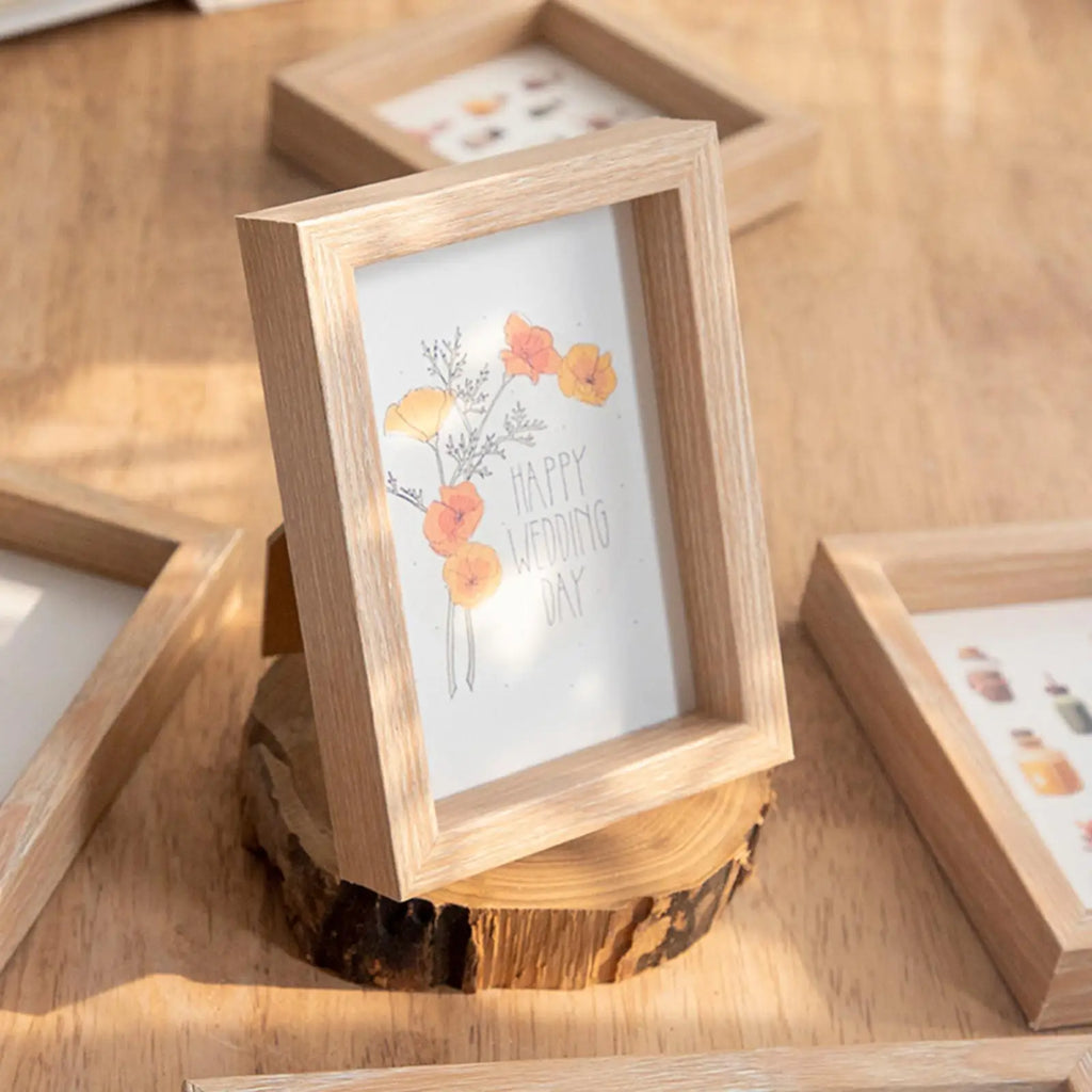 Small Wooden Picture Frame, 11 x 11 cm to 11 x 16 cm - view 5