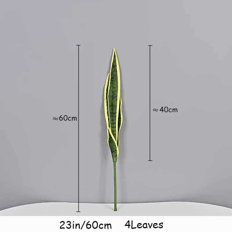 Warm Realistic Tropical Artificial Plant - 23 inches / No Pot