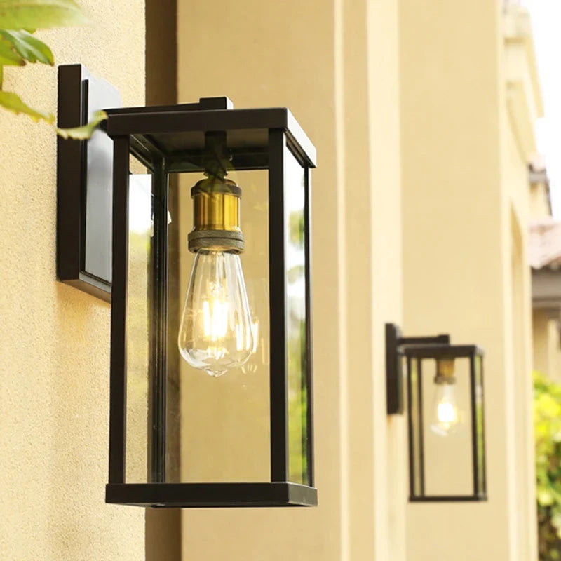 Aluminum Outdoor Wall Sconce Light Fixture - view 3