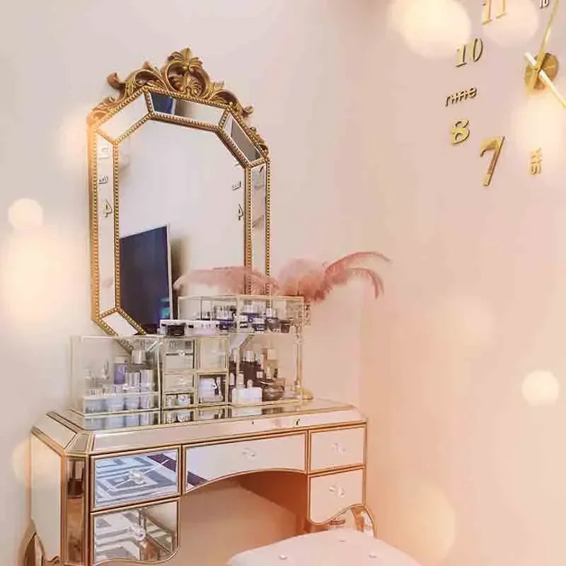 Nordic hanging decorative mirror for elegant makeup - view 2