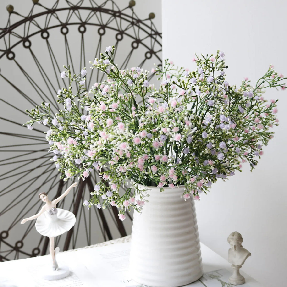Artificial baby's breath bouquets for interior and exterior decoration - view 6