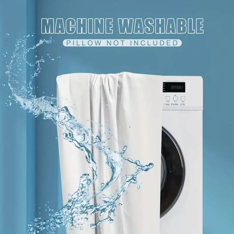 Safe Waterproof Mattress Protector, Soft Comfortable Breathable Solid Color Bedding Mattress Cover Fitted, Machine Washable - view 6
