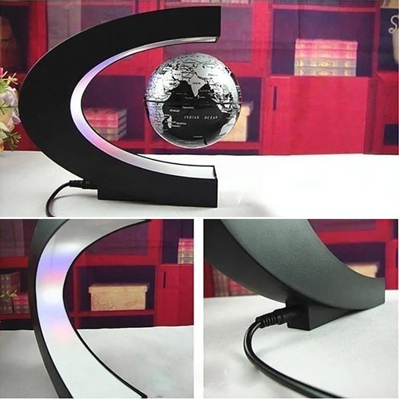 Magnetic levitation floating globe decorative lamp original gift - view 10
