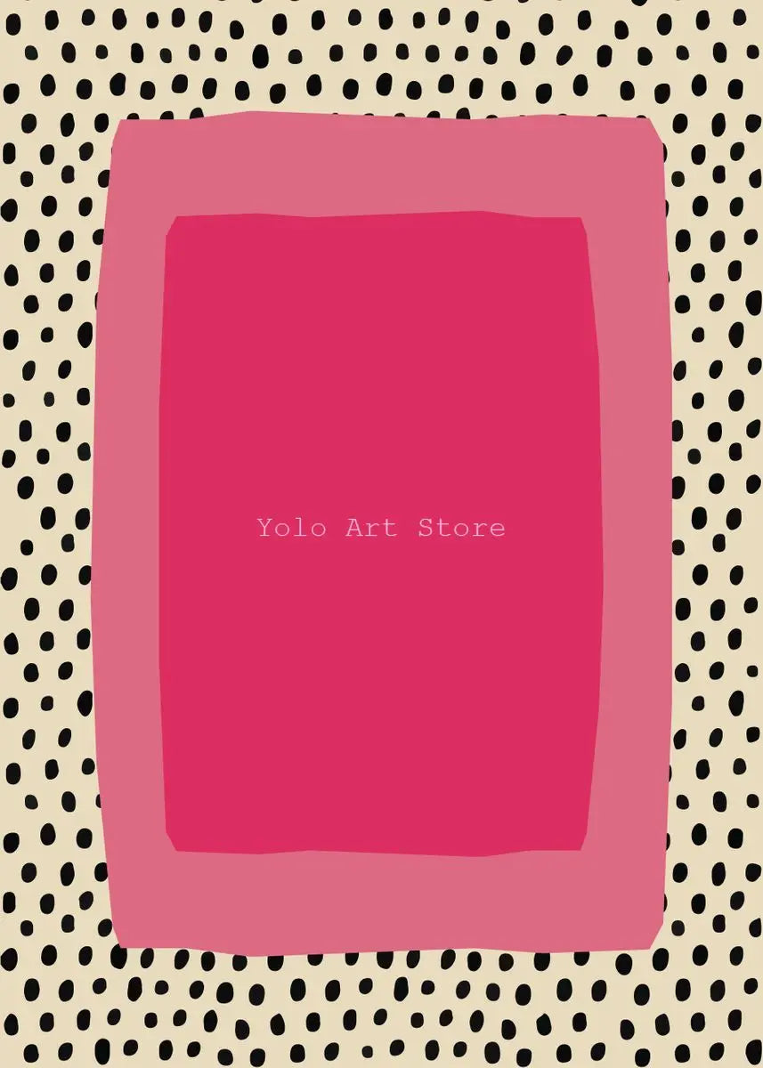Reproduction of abstract posters colored wall art print on canvas - 60X80cm No Frame / 15