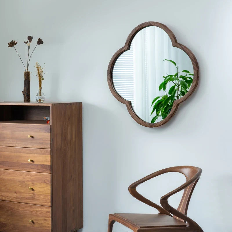 Decorative wooden mirrors for make-up and interior decoration - view 5