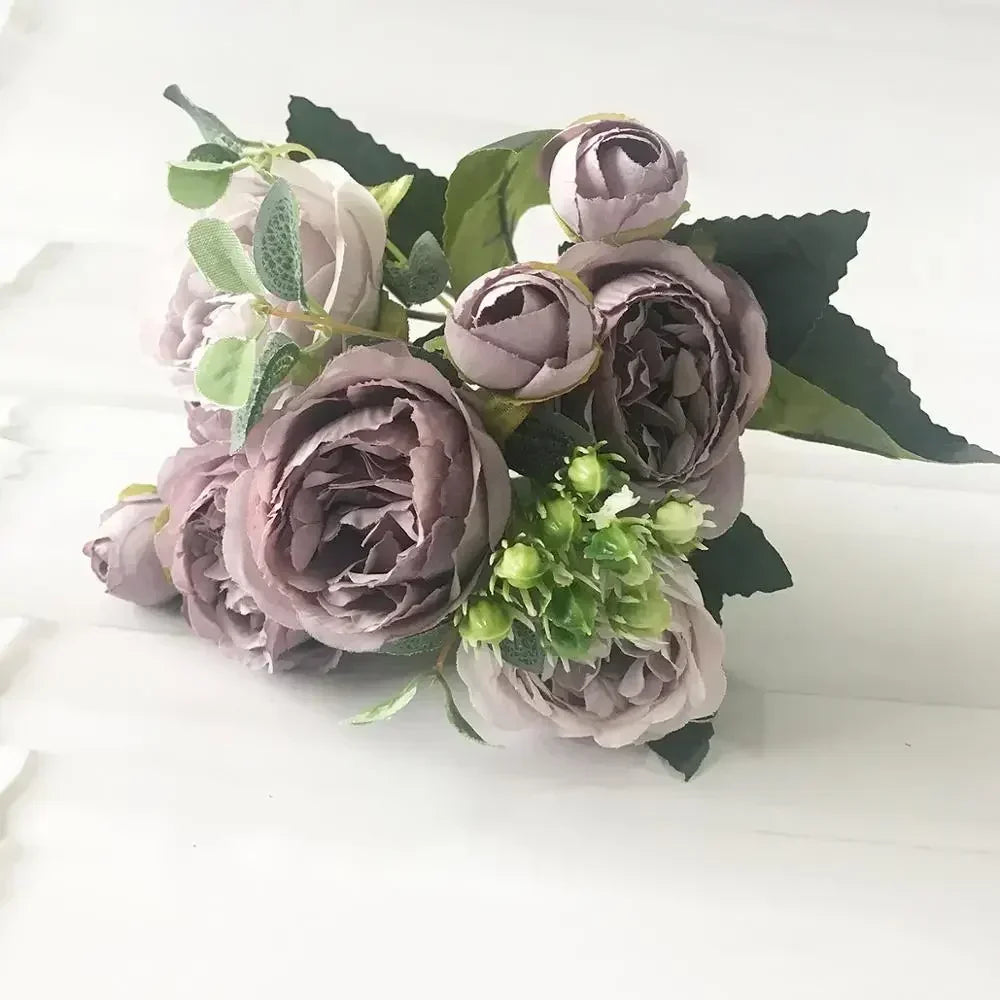 Small bouquet of artificial flowers for spring and festive decorations - 23