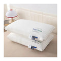 3D Neck Pillow with High Elasticity and NonCollapse, Soft Neck Protection, Single PersonSleeping Pillow, Hotel Home Bedding - white / 48-74
