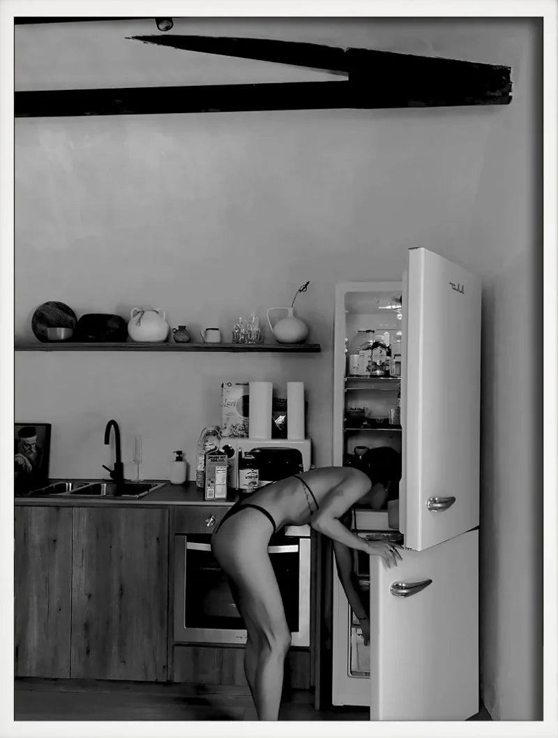 Fresh Women Wine and Spaghetti Wall Art Poster - 60X90cm Unframed / 11