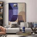 Delicate Personalized Hand-Painted Abstract Canvas