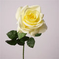 Artificial white pink flowers for realistic decorative wedding - Light Yellow