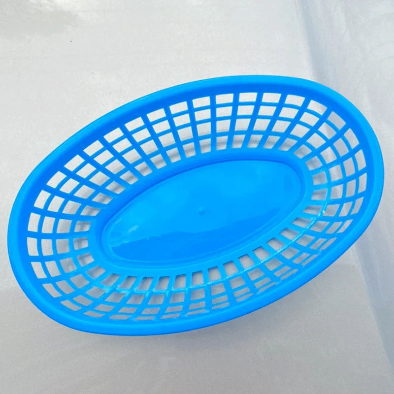 Oval basket for kitchen accessory food and storage - 05